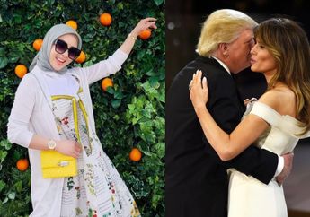 Syahrini Kepergok Punya Baju Kembaran dengan Istri Donald Trump, Netizen Elus Dada  Lihat Harga Baju Harian Istri Reino Barack: Speechless Lihatnya