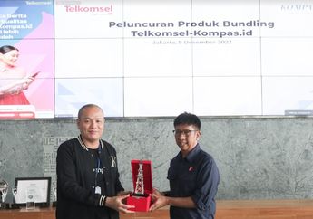 Berkolaborasi, Telkomsel dan Kompas.id Hadirkan Paket Data Bundling Spesial