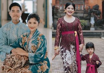 Sedah Mirah Tampil Gemes Pakai Kebaya Bunga-bunga di Acara Siraman Kaesang Pangarep, Gaya Imut Cucu Jokowi di Depan Awak Media Curi Perhatian