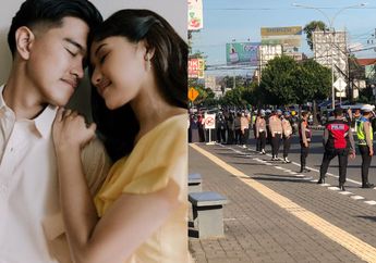 Situasi di Yogyakarta Usai Akad Nikah Kaesang Pangarep dan Erina Gudono, Para Ojol Rela Menepi Demi Lihat Rombongan Jokowi Lewat