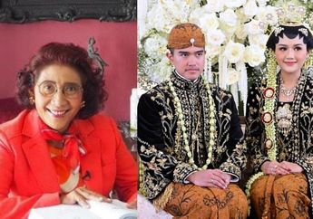 Susi Pudjiastuti Nyentrik Pakai Kacamata Hitam saat Hadiri Resepsi Pernikahan Kaesang Pangarep dan Erina Gudono di Pura Mangkunegaran, Beri Pesan dan Sanjungan: Luar Biasa!