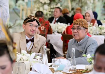 Pesona Bhre Cakrahutomo Wira Sudjiwo di Pernikahan Kaesang dan Erina, Raja Pura Mangkunegaran yang Masih Berusia 25 Tahun 