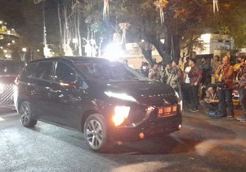 Rombongan Mantan Wapres Jusuf Kalla Tiba di Acara Resepsi Pernikahan Kaesang Pangarep dan Erina Gudono