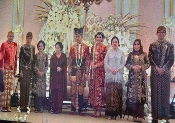 Pakai Anting Hidung, Megawati Soekarnoputri Hadiri Resepsi Pernikahan Kaesang dan Erina Gudono