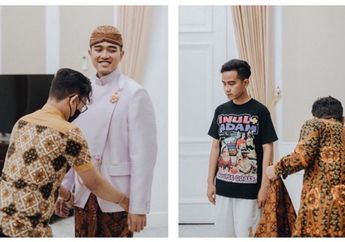 Nyelenehnya Gibran Rakabuming Santuy Pakai Kaos Inul + Adam Couple Goals Saat Fitting Beskap, Begini Respons Ngakak sang Biduan