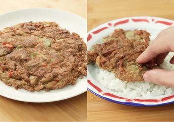 Cocok Jadi Menu Sarapan Keluarga, Resep Telur Dadar Terong ala Chef Devina Hermawan, 10 Menit Jadi!