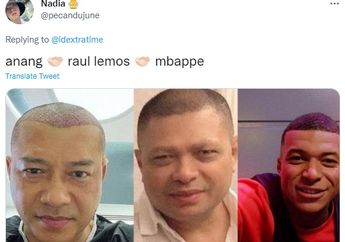 Ada-Ada Saja Kelakuan Netizen, Mbappe Disebut Mirip Raul Lemos dan Anang Hermansyah