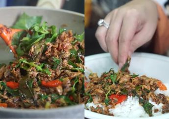 Pedas Nampol, Resep Tongkol Suwir Kemangi ala Shanty Denny, Bisa Nambah Nasi Berkali-kali