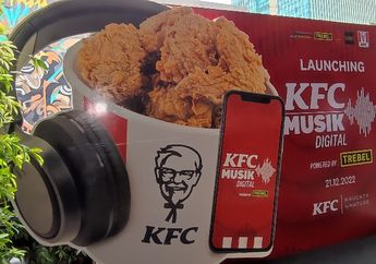 KFC Musik Digital Resmi Diluncurkan, Bisa Dengarkan Lagu Tanpa Kuota Internet