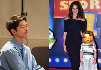 Pacar Baru Song Joong Ki, Katy Louise Saunders Diduga Janda Anak 1, Potret Masa Lalu saat Asuh Gadis Kecil Tersebar 