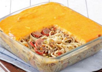 Antimainstream, Resep Spageti Panggang Keju Pedas yang Cocok Dihidangkan untuk Bekal Sekolah Anak