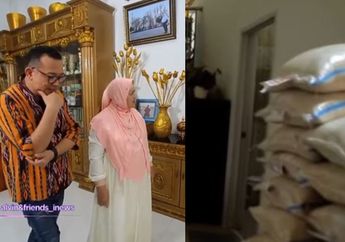 Ustazah Kondang Ini Timbun Ratusan Karung Beras di Hunian Mewahnya yang Berlapis Emas, Tujuan Mulia Ini Jadi Alasannya