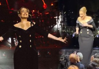Tangis Haru Adele Saat Tahu Ada 2 Fansnya Rela Terbang dari Indonesia Demi Nonton Konsernya di Las Vegas