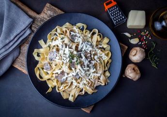 Inspirasi Bekal Sekolah Anak: Resep Fetucini Goreng Lada Hitam, Hidangan Simpel yang Kaya Rasa