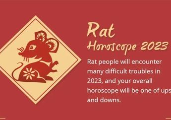 Imlek 2023: Ramalan Karier, Cinta, Kekayaan, dan Kesehatan Shio Tikus di Tahun Kelinci Air - Makin Hoki atau Ciong?