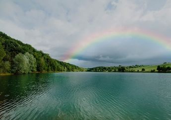 Kunci Jawaban Materi Kelas 5 SD, Bentuk Pelangi Ternyata Bukan Setengah Lingkaran, Simak Fakta Aslinya