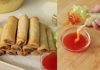 Resep Lumpia Goreng Ayam Sayur ala Chef Devina Hermawan, Ide Chinese Food Sehat untuk Momen Kumpul Keluarga