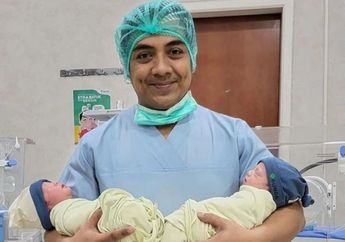 Selamat, Ustaz Riza Muhammad dan Indri Giana Dikaruniai Bayi Kembar Usai 8 Tahun Menanti Anak Laki-laki