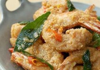 Resep Udang Oat Telur Asin, Menu Diet Tinggi Serat!