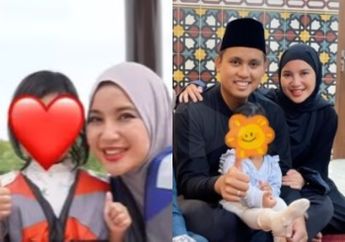 Selama Ini Anak Chacha Frederica Selalu Ditutup Stiker, Intip Wajah Cantik Putri sang Bupati Kendal, Pipinya Chubby Menggemaskan!