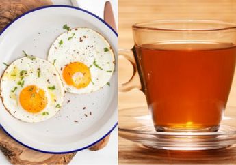 Bahaya! Jangan Sering Makan Telur Sambil Minum Teh, Penyakit Ini Bisa Bersarang di Tubuh