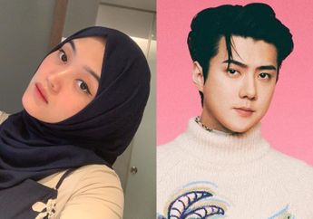 Putri Delina Tampil Serasi dengan Sehun saat Nonton Fancon EXO-SC Back To Back