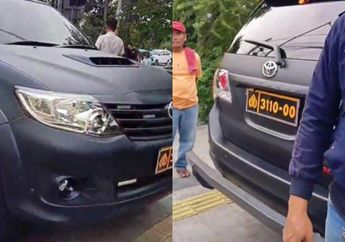Viral Video Mobil Dinas Polisi Tabrak Pemotor di Pulogadung, Aksi Salip Kemacetan hingga Diduga Terobos Lampu Merah Banjir Hujatan!