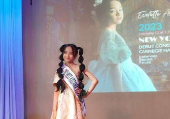 Usai Harumkan Nama Bangsa Bersama Arsy Hermansyah di Ajang WCOPA, Penyanyi Cilik Evollete Alexandra Siap Tampil di  New York