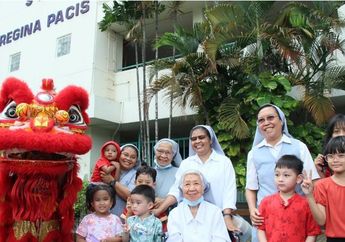 Rayakan Imlek 2023, Diginusa Dukung Pentas Bakat Anak di Sekolah Regina Pacis Jakarta