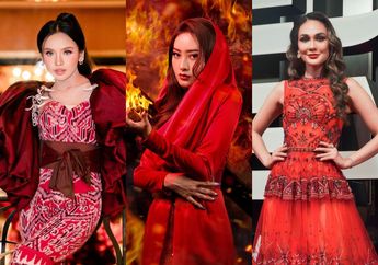 Gaya 6 Selebriti Tanah Air Kenakan Outfit Serba Merah, Sukses Memikat Hati Netizen!