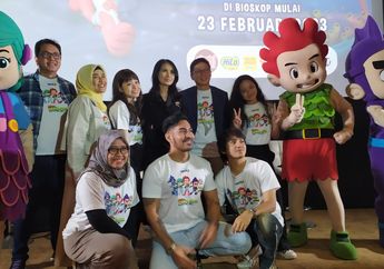 Cerita Arbani Yasiz dan Robby Purba Menjadi Dubber di Gala Premiere Film Animasi Kiko in the Deep Sea 