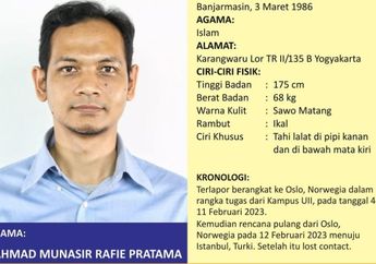 UII Kirim Surat ke Interpol untuk Terbitkan Yellow Notice Dosen Ahmad Munasir Rafie yang Hilang