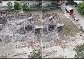 DAHSYAT, Efek Ledakan Petasan di Blitar yang Tewaskan 4 Orang, Potongan Tubuh Berceceran hingga Nyangkut di Pohon