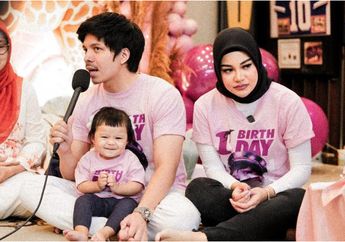 MERIAH, Intip 5 Foto Ulang Tahun Ameena Atta yang Pertama, Raul Lemos Pakai Baju Pink hingga Anak Yatim Jadi Tamu Undangan