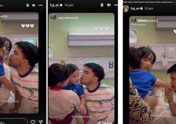 Jenguk Thariq Halilintar di RS, Fuji Tampak Canggung dan Berpaling dari sang Mantan saat Ingin Lakukan Ini