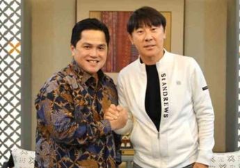 Dapat 2 Pesan dari Jokowi, Media Vietnam Sebut Erick Thohir Punya Opsi Coret Shin Tae-yong