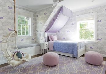 Psikologi Warna Lilac dan Cara Memanfaatkannya di Kamar Tidur