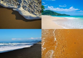 Ada yang Putih hingga Hitam, Mengapa Warna Pasir di Pantai Bisa Berbeda-beda?