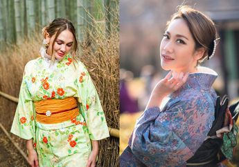 6 Potret Selebriti Tanah Air yang Tampil Cantik Kenakan Kimono di Jepang, Ada Luna Maya hingga Nagita!