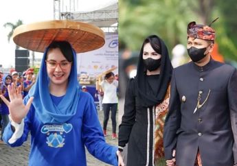 Suaminya Wagub Jatim, Arumi Bachsin Tak Sungkan Santap Hidangan di Warung Sederhana Beralaskan Daun Pisang, Gayanya Tuai Pujian