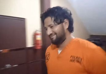 Didampingi Ayahnya di Polres Jaksel, Ammar Zoni Lebih Banyak Menunduk Malu dan Nangis