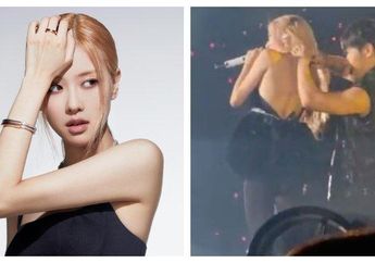 Alami Malfungsi Busana, Outfit Manggung Rose BLACKPINK Nyaris Melorot, Cara Santuy Hadapi Hal Ini Panen Pujian: Profesional!