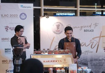 Sal Priadi Meriahkan Kompetisi Bekasi Coffe Week Bersama Profesional Barista
