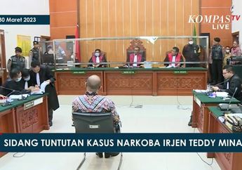 JPU Tuntut Teddy Minahasa dengan Hukuman Mati atas Kasus Peredaran Sabu 