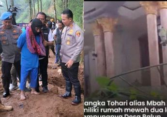 Jadi Dukun Pengganda Uang, Begini Mewahnya Rumah Mbah Slamet, Berlantai Dua sampai Ada Ruangan Khusus Ritual