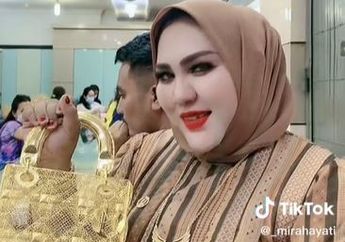 VIRAL Beli Tas Emas Rp 515 Juta, Mira Hayati Kini Kepergok Bagi-bagi Duit ke Kru TV hingga Vino G Bastian, Segini Nominalnya
