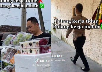 Viral Polisi Kerja Sambilan Jualan Takjil di Pinggir Jalan Usai Bertugas, Gaya Hidup Sederhananya Dipuji