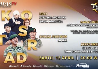 Bekerja Sama dengan TNI, Kompas TV Sajikan Variety Show Semarak Satria, Catat Jadwal Tayangnya yuk!