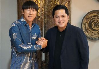 Singgung soal Kualifikasi Piala Dunia 2026, Erick Thohir Beberkan Obrolan dengan Shin Tae-yong