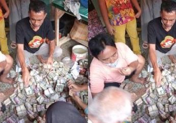 VIRAL Kakek 10 Tahun Simpan Uang di Kolong Kasur, Nominalnya Mencapai Ratusan Juta, Butuh 5 Jam untuh Menghitungnya!